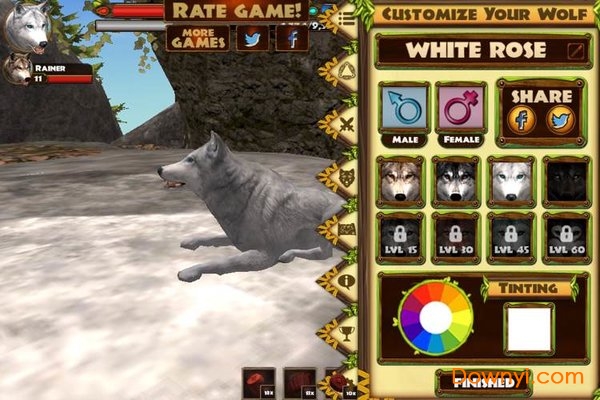 终极野狼模拟器无敌版 v1.1.10 安卓版0