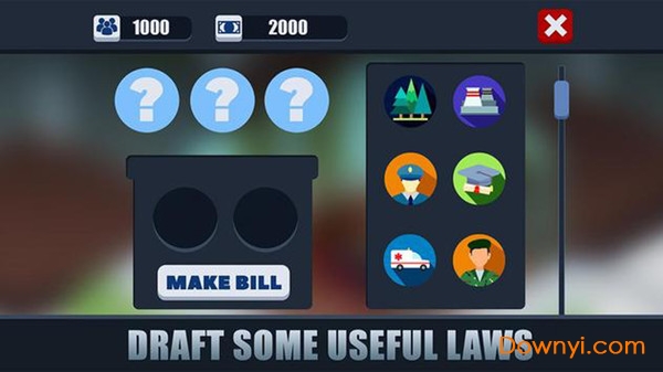 民主总统工作模拟器游戏 v1.0.0 安卓版2