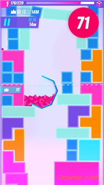 下落小球手游 v1.0 安卓版0