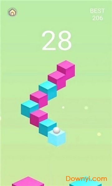 粉蓝跳跳球游戏下载