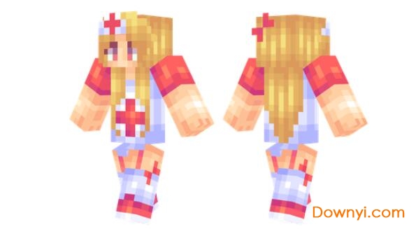 我的世界护士皮肤图片