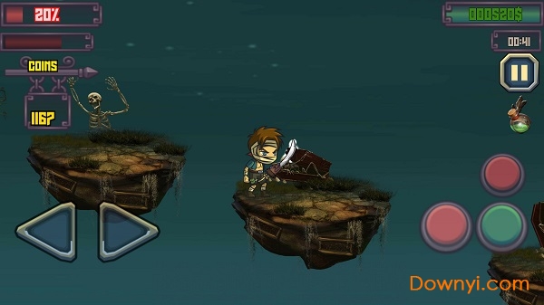 杰克冒险跳台与战斗探索无限金币版