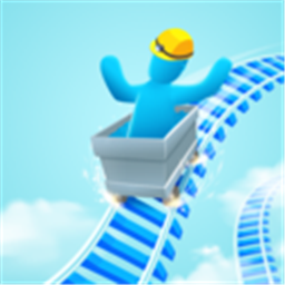 疯狂小轨道人类过山车游戏