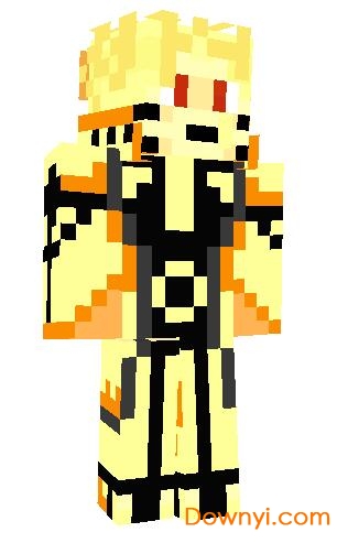 我的世界鸣人皮肤 我的世界鸣人皮肤图片