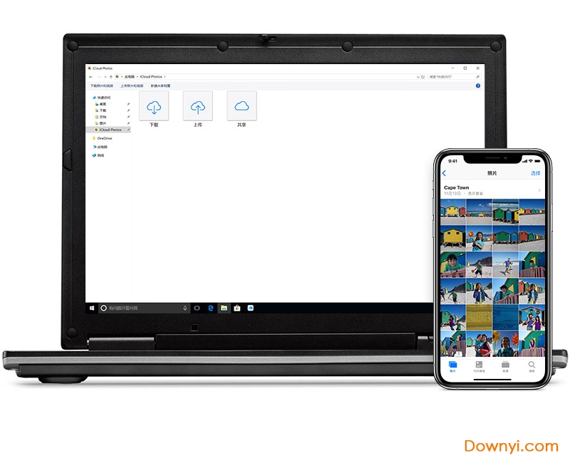使用“iCloud 照片”的 Mac 和 iPhone