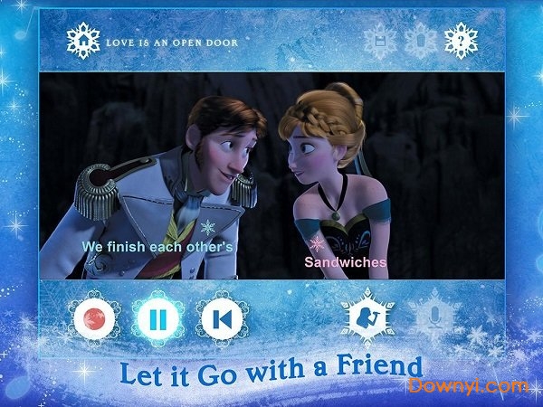 迪士尼卡拉ok冰雪奇缘游戏 v02.00.11 安卓版0