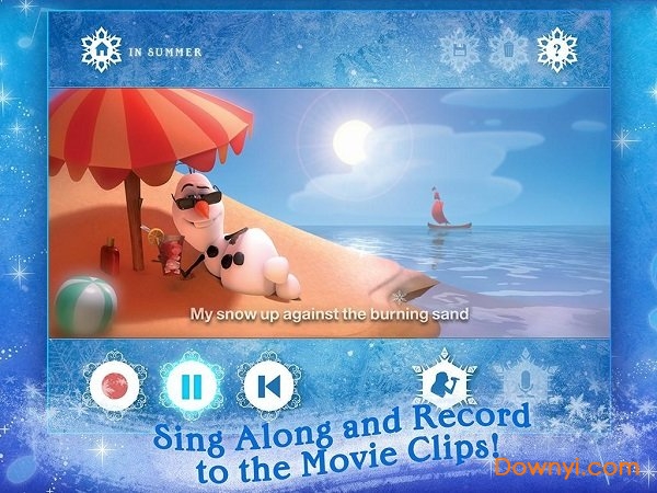 迪士尼卡拉ok冰雪奇缘手游