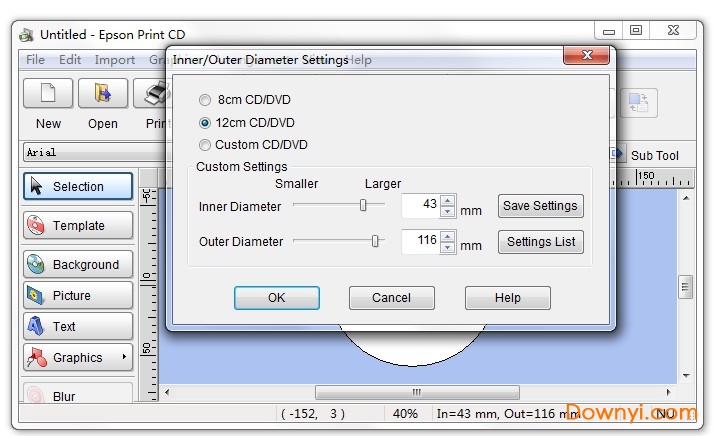 爱普生光盘打印工具(Epson Print CD) v2.02 官方版 0