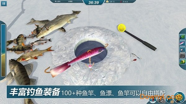 冰湖钓鱼中文无限金币最新版(ice lakes)