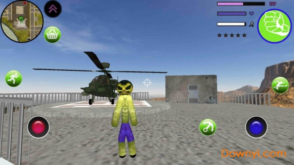 绿巨人火柴人绳索英雄无限金币最新版