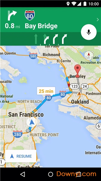 谷歌超清实时卫星地图下载