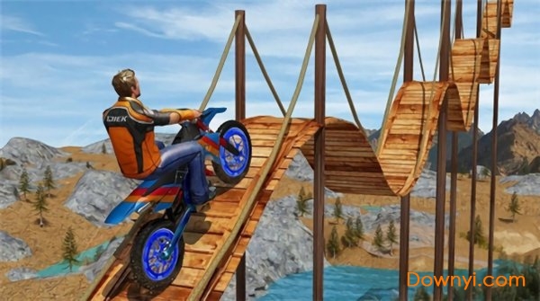 不可能的摩托车游戏