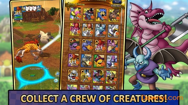 rpg勇者斗恶龙战略指挥家国际服(DQ Tact) v1.0.0 安卓版1