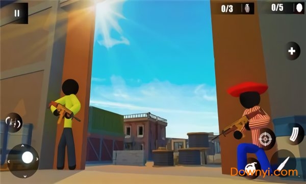 火柴人士兵射击中文版 v1.0 安卓版 0