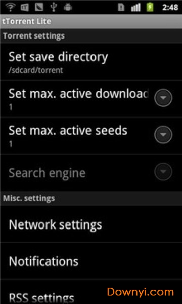 tTorrent中文版(手机bt下载工具) v30004130 安卓版 0