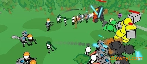 火柴人全面战争模拟器游戏下载