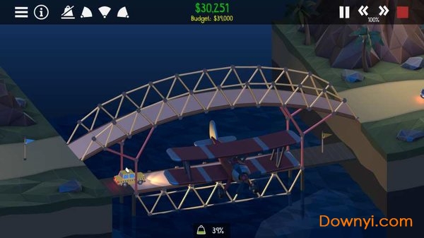 桥梁建造模拟中文版 v3.0.0 安卓版1