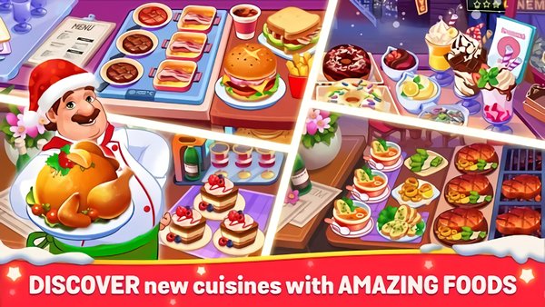 疯狂厨师餐厅烹饪手游 v1.2.23 安卓版1