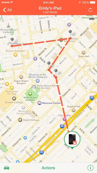 查找我的iPhone苹果app