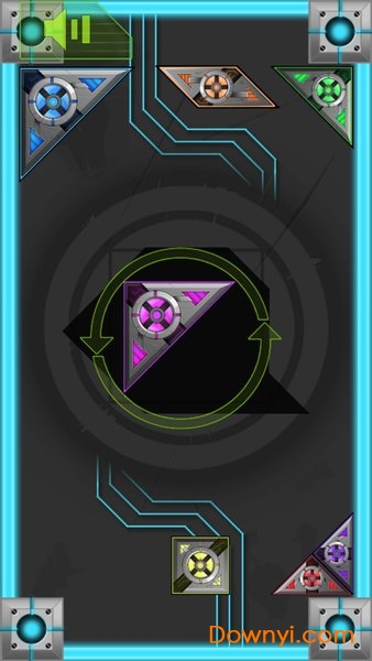 金属七巧板游戏