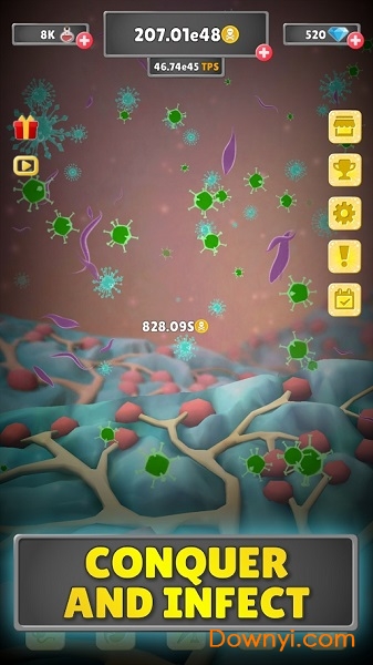 放置瘟疫无限金币钻石版 v1.0 安卓版1