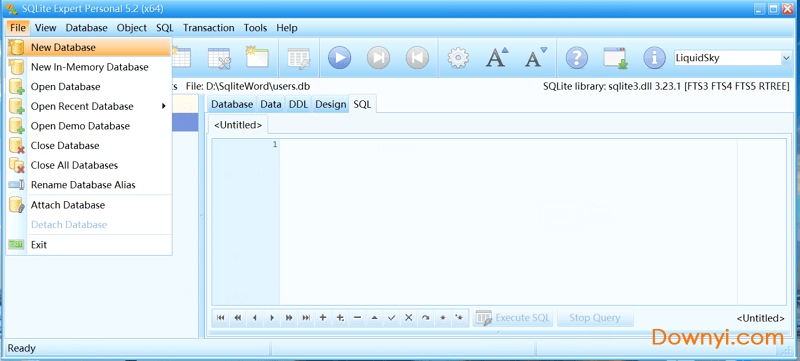SQLite Expert Professional中文修改版 v3.5.9.2428 绿色汉化版 0