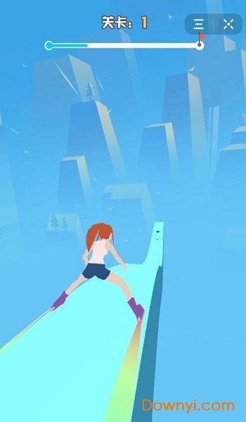 空中轮滑小游戏