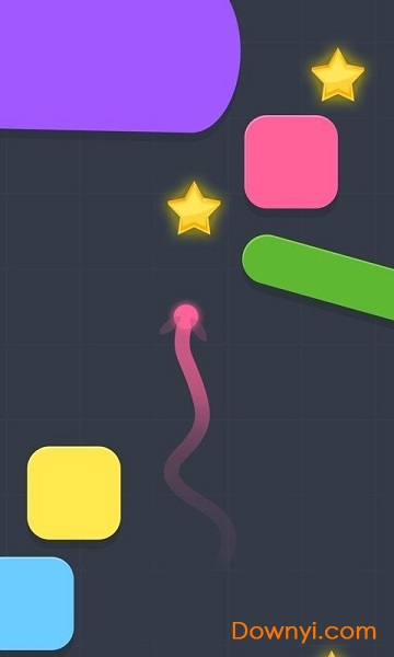 疯狂变色贪吃蛇游戏