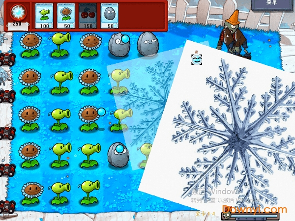 植物大战僵尸冰焰炫酷版 电脑版 0
