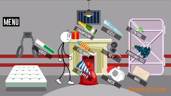 火柴人逃脱监狱小游戏 火柴人逃脱监狱的游戏免费版