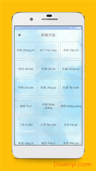 人体穴位图解最新版