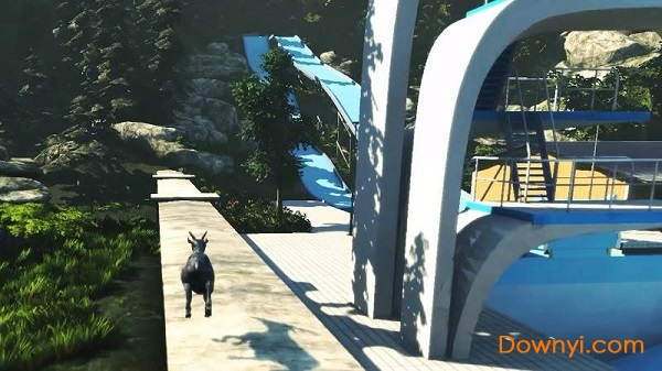 山羊模拟器霸王龙游戏 v1.0 安卓版0