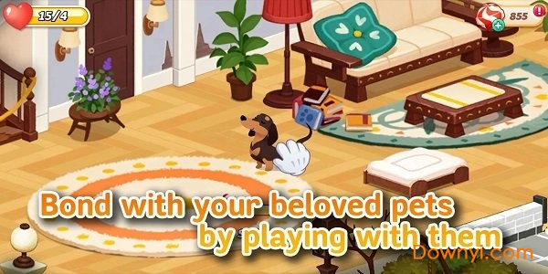 哈啰萌宠开心屋无限金币钻石版 v1.0.9 安卓版0