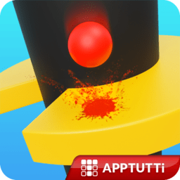 多彩球跳塔游戏