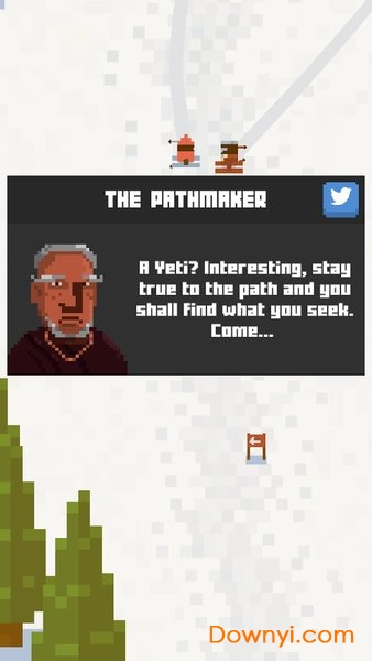 雪人山滑雪手游