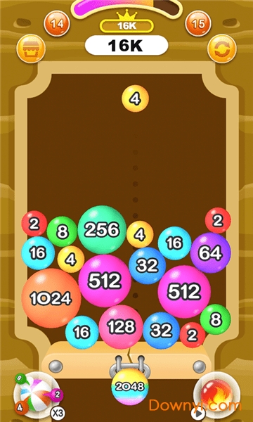 2048消球球抽手机 v1.0 安卓最新版0