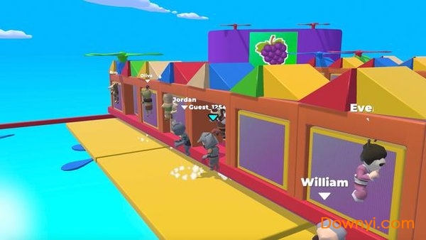 糖豆人抓尾巴游戏