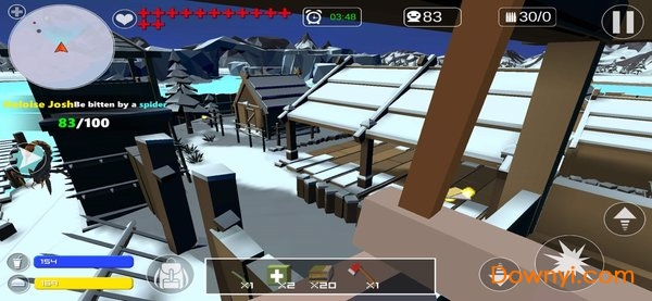 僵尸射手像素射击游戏