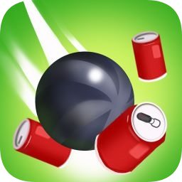 撞翻瓶子小游戏