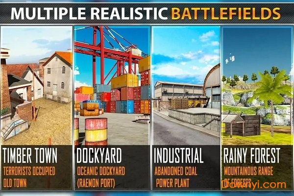 警察反恐射击手机游戏 v1.0 安卓版1