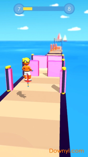 开心跳跳杆游戏