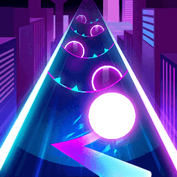 球球滚动节奏小游戏