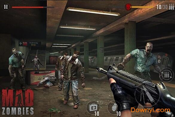 疯狂丧尸射击游戏下载