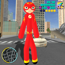 闪电侠绳索英雄游戏