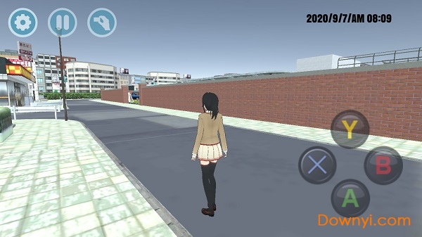 女子高校模拟器2018汉化版 v67.0 安卓版 1