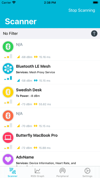 nRF Connect for Mobile ios v2.5.1 iphone版0