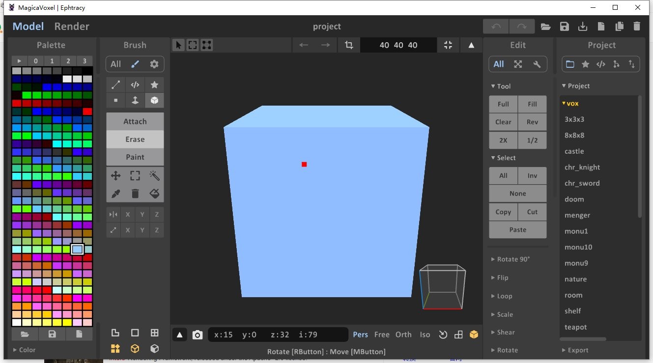 magica voxel官方版 magicavoxel中文版