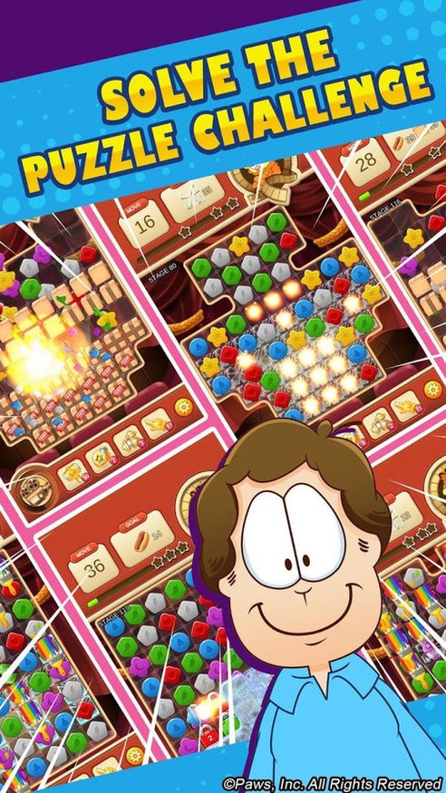 加菲猫拼图M手机版(Garfield Puzzle M) v1.1.2 安卓版2