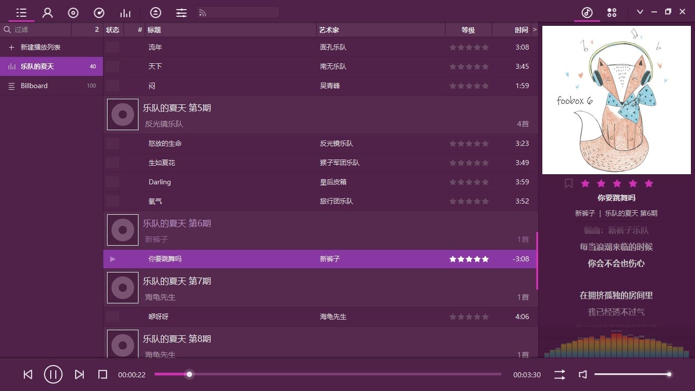 Foobar2000汉化版 v1.6.7 电脑版 0