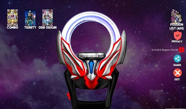 dx欧布奥特曼变身器模拟器(dx ultraman orb) v1 安卓版2